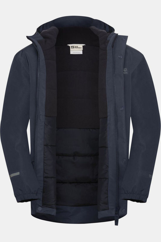 Jack Wolfskin Veste Imperméable Canvey Jkt Kids Midnight Sky