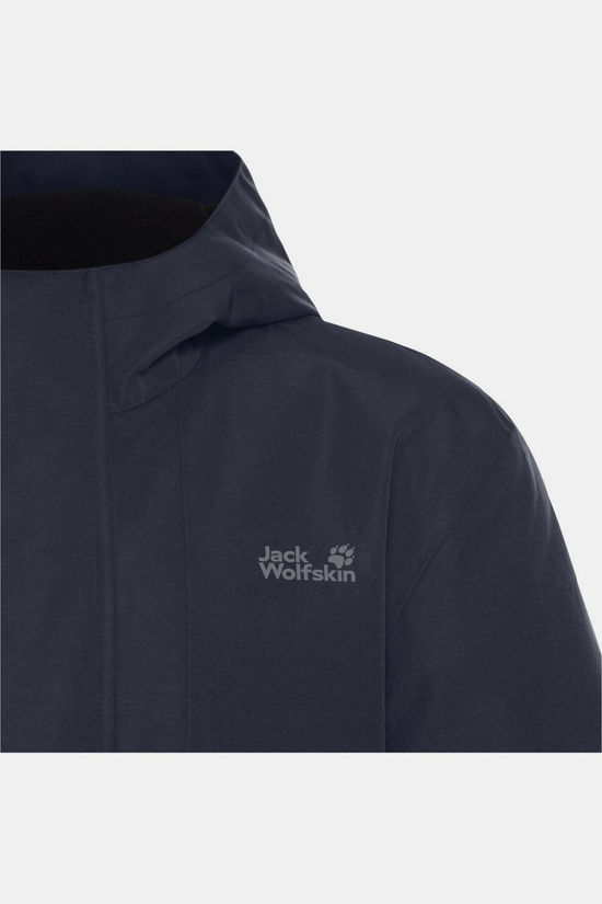 Jack Wolfskin Veste Imperméable Canvey Jkt Kids Midnight Sky