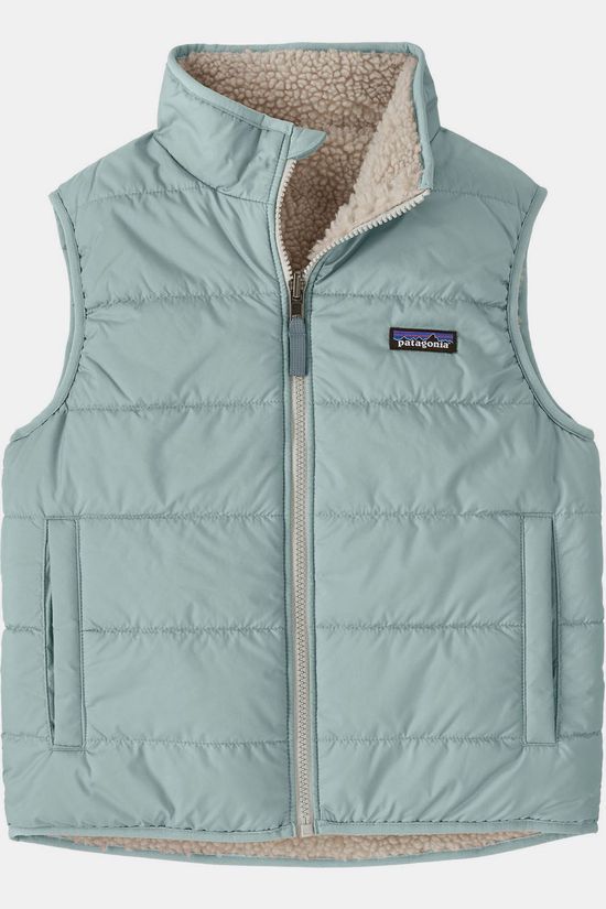 Patagonia Bodywarmer K'S Reversible Ready Freddy Vest Virtually Blue