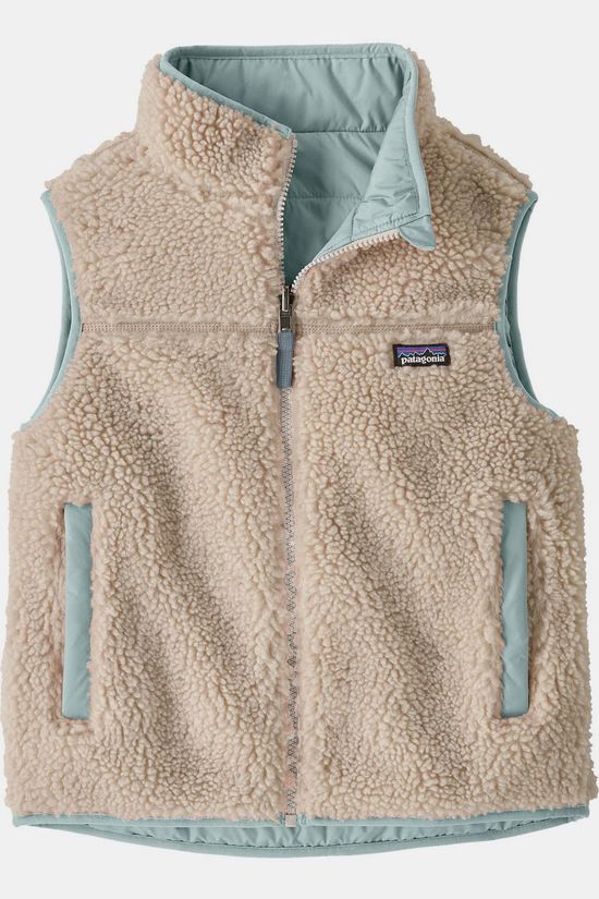 Patagonia Bodywarmer K'S Reversible Ready Freddy Vest Virtually Blue