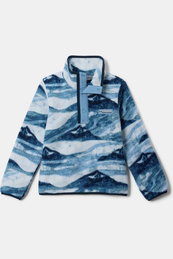 Columbia Fleece Helvetia™ II Printed Half Snap Fleece Rainy Day Summits Tonal, Rainy Day