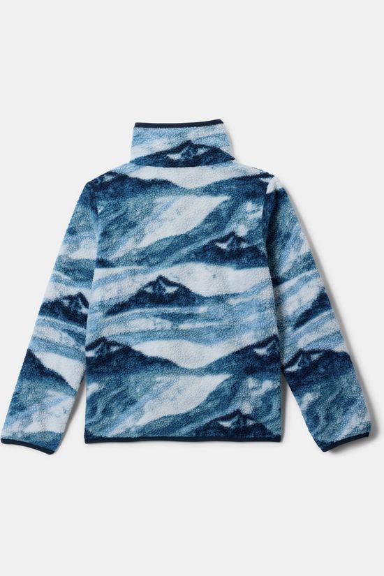 Columbia Fleece Helvetia™ II Printed Half Snap Fleece Rainy Day Summits Tonal, Rainy Day