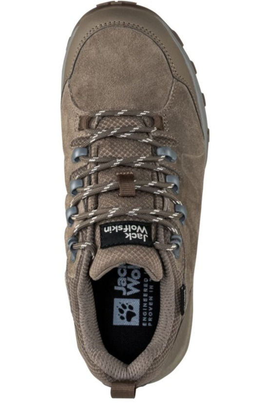 Jack Wolfskin Chaussure Refugio Texapore Low W Chestnut