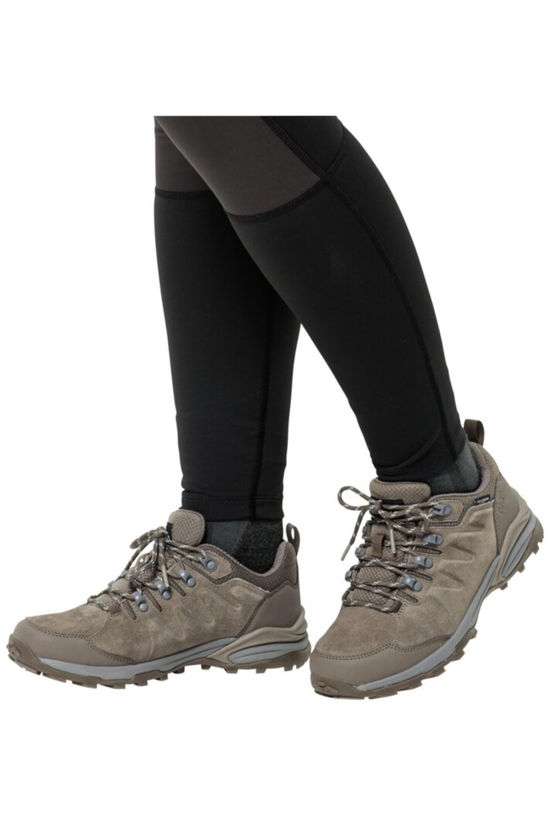 Jack Wolfskin Chaussure Refugio Texapore Low W Chestnut