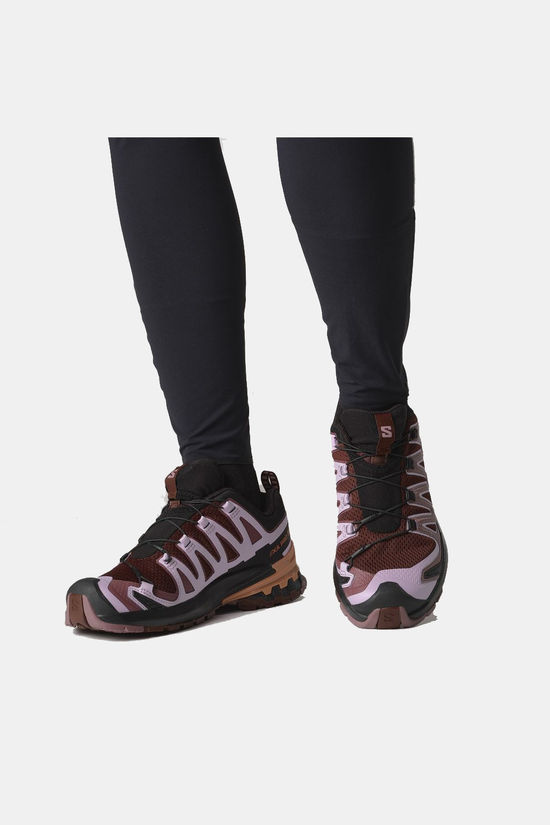 Salomon Trailschoenen Xa Pro 3D V9 W Rum Raisin/Orchid Bouquet/Canyon Clay