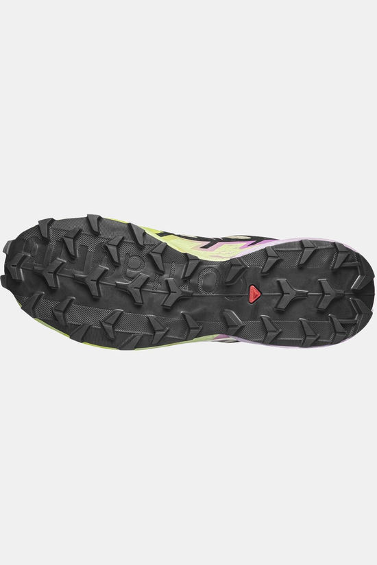 Salomon Chaussures De Trail Speedcross 6 GTX Bog/Dawn Pink/Acid Lime