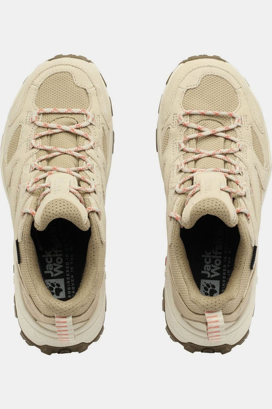 Jack Wolfskin Chaussures De Randonnée Vojo Tour Texapore Low W Ecru/Sand Brown