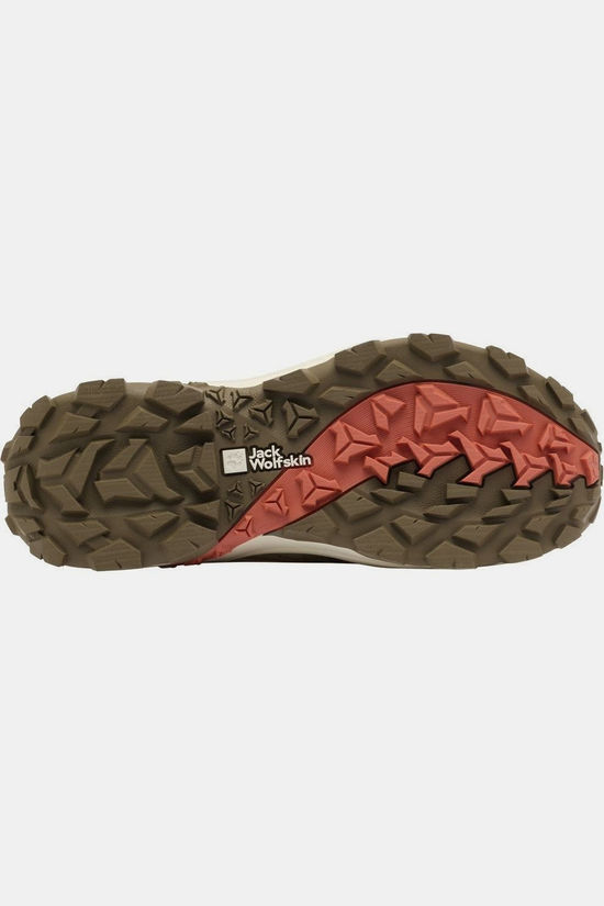 Jack Wolfskin Chaussures De Randonnée Vojo Tour Texapore Low W Ecru/Sand Brown