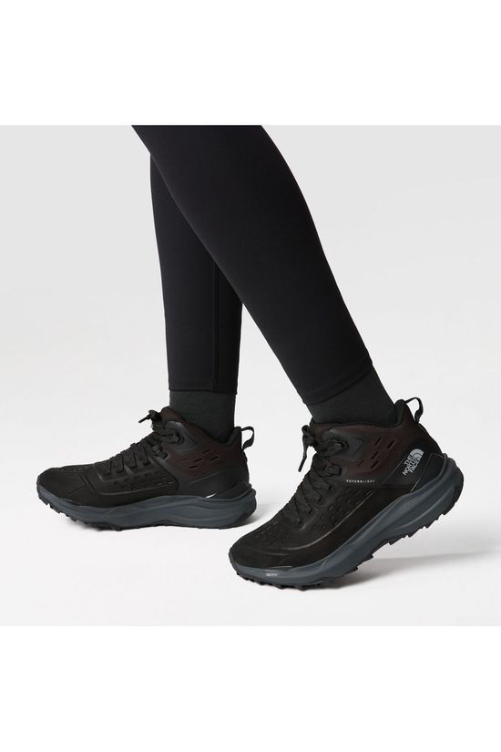 The North Face Schoen W Vectiv Exploris 2 Mid Futurelight Lthr Tnf Black/Vanadis Grey