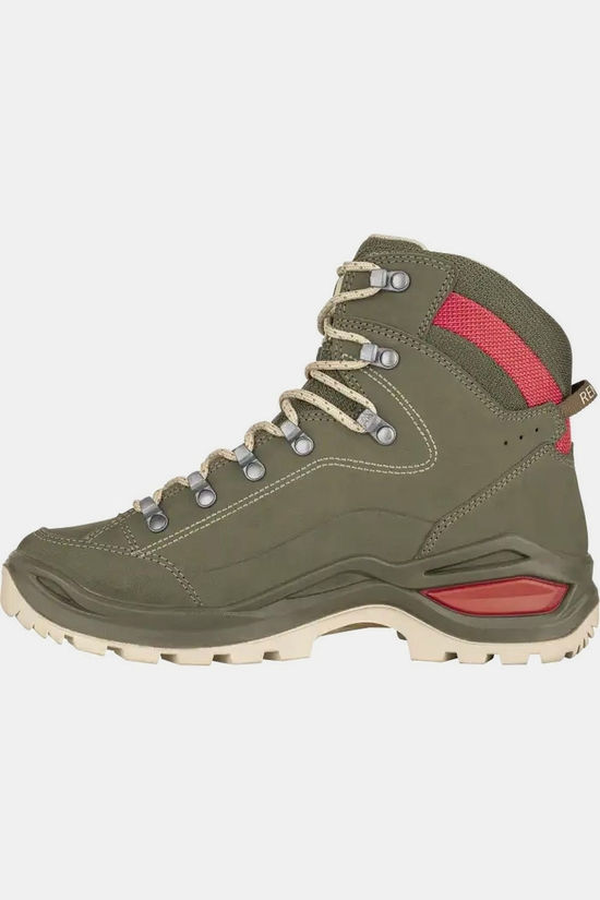 LOWA Wandelschoenen Renegade Evo Gore-tex Mid Greygreen/Panna