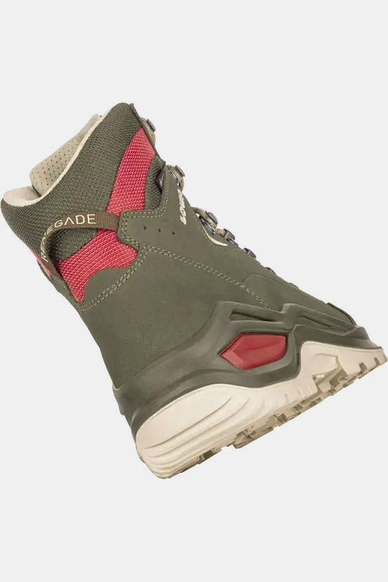 LOWA Wandelschoenen Renegade Evo Gore-tex Mid Greygreen/Panna
