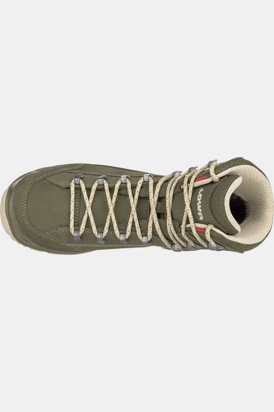 LOWA Wandelschoenen Renegade Evo Gore-tex Mid Greygreen/Panna