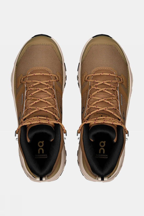On Chaussures De Randonnée Cloudrock Mid Wp Wms Sphinx | Sand