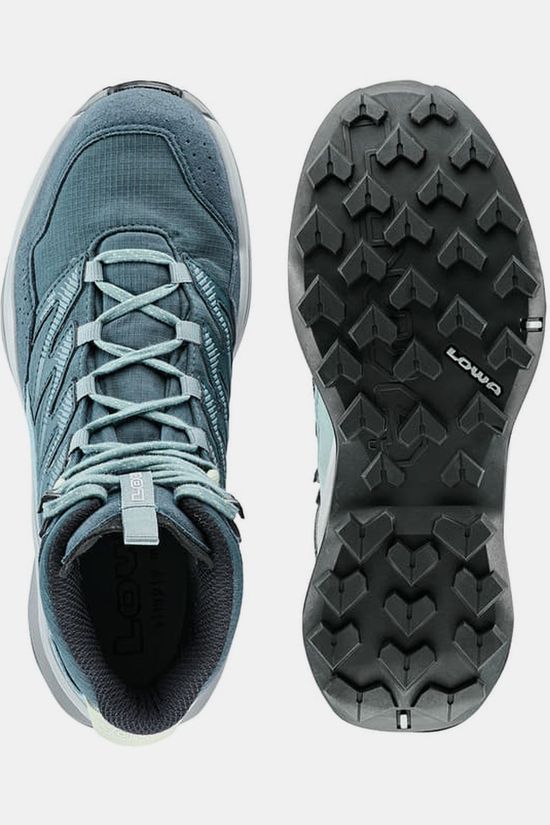 LOWA Chaussures De Randonnée Maddox Pro GTX Mid Ws Smokeblue/Slateblue