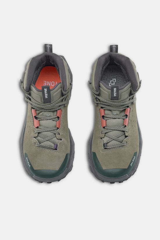 Salewa Chaussures De Randonnée Pedroc 2 Leather Mid Ptx W Faded Green/Dark Olive