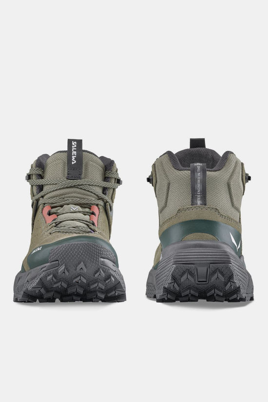 Salewa Chaussures De Randonnée Pedroc 2 Leather Mid Ptx W Faded Green/Dark Olive