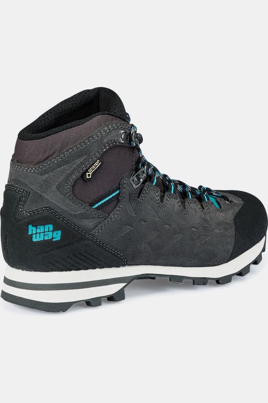 Hanwag Chaussures Makra Light Lady Gtx Asphalt/Bluegreen