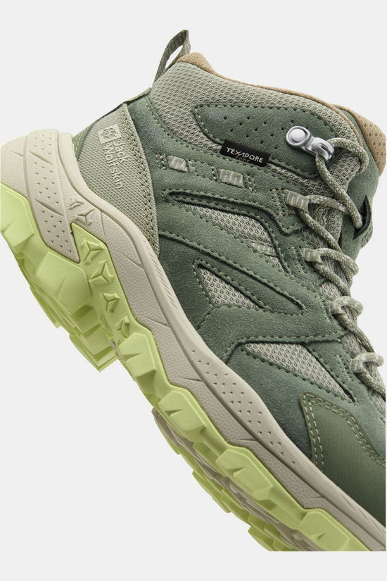 Jack Wolfskin Chaussures De Randonnée Vojo Tour Texapore Mid W Eucalyptus