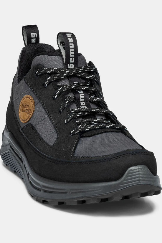 Hanwag Chaussures De Randonnée Rotpunkt Light Low Gtx black/dark grey