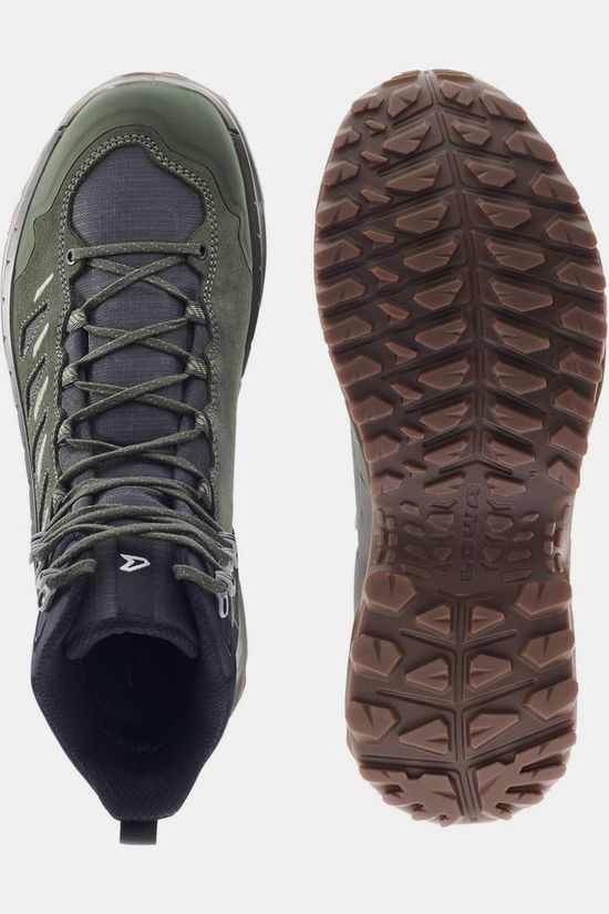 LOWA Chaussures De Randonnée Innovo GTX Mid Olive/Darkgrey