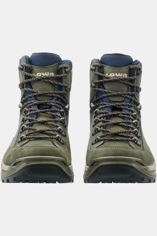 LOWA Chaussures De Randonnée Renegade Evo GTX Mid Olive/Navy