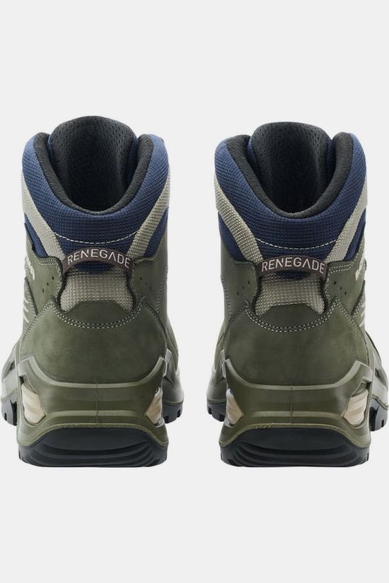 LOWA Chaussures De Randonnée Renegade Evo GTX Mid Olive/Navy