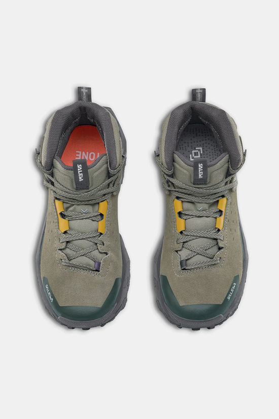 Salewa Chaussures De Randonnée Pedroc 2 Leather Mid Ptx M Faded Green/Dark Olive