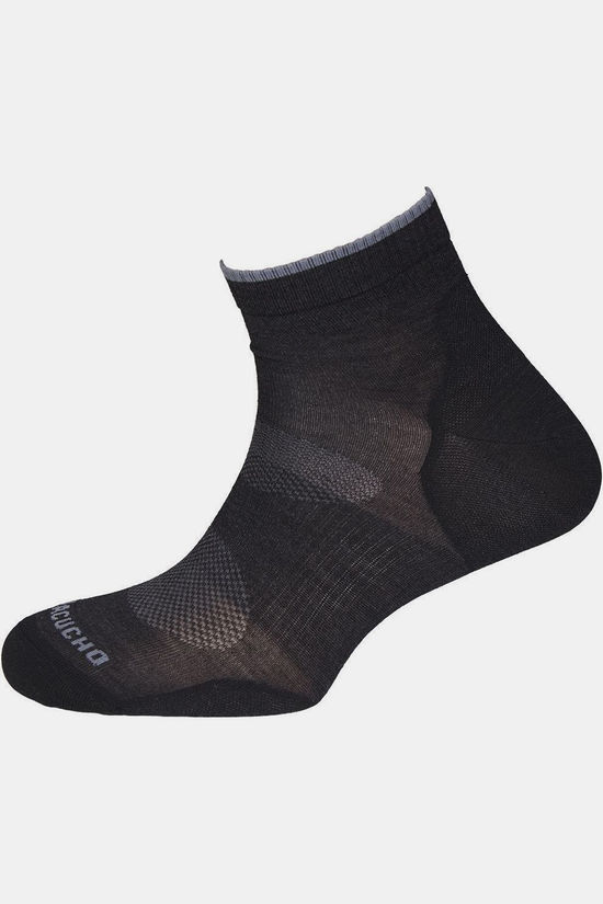 Ayacucho Wandelsokken Ultra Light Mini 2-Pack Dark Anthra Mel/Grey