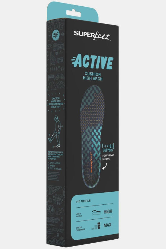 Superfeet Inlegzool Active Cushion High Sea Pine