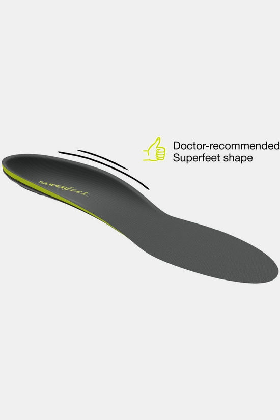 Superfeet Semelle Active Support Low Gunmetal