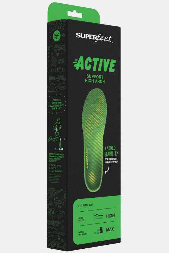 Superfeet Inlegzool Active Support High Citron