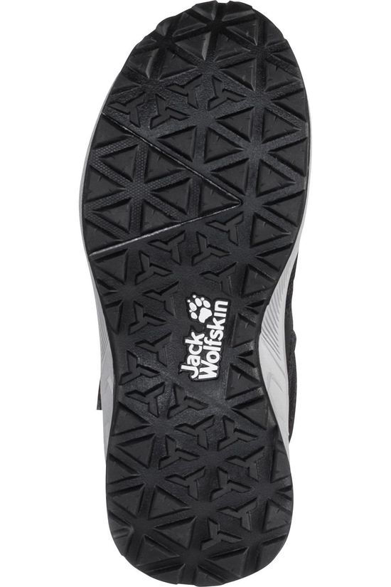 Jack Wolfskin Schoen Woodland Texapore Vc Black / Grey