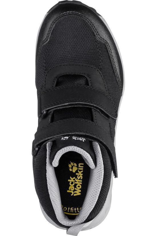 Jack Wolfskin Schoen Woodland Texapore Vc Black / Grey