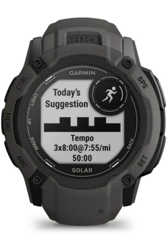 Garmin Montre De Sport Instinct 2X Solar Graphite