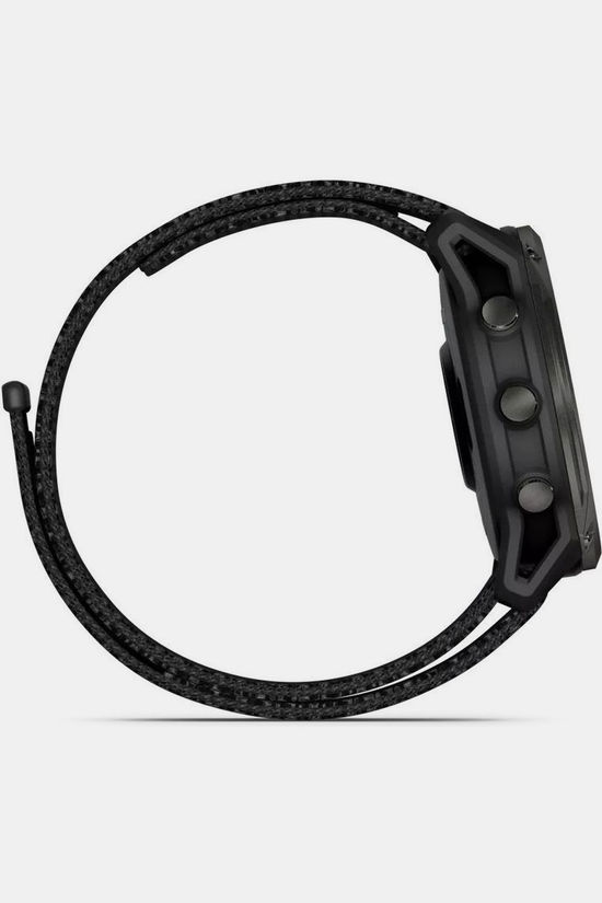 Garmin Montre De Sport Enduro 3 Sapphire Carbon Grey Dlc Titanium With Black Sport Loop Band