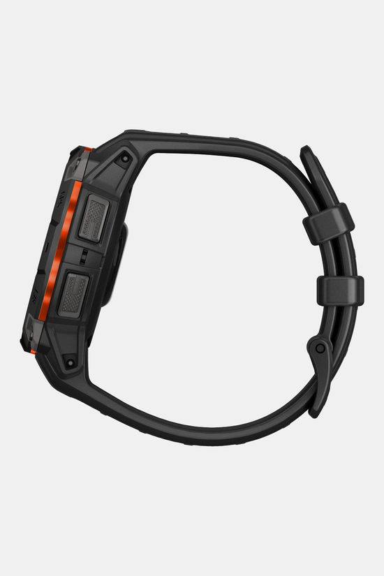 Garmin Montre De Sport Instinct 3, 45Mm, Solar Black Bezel With Black Band