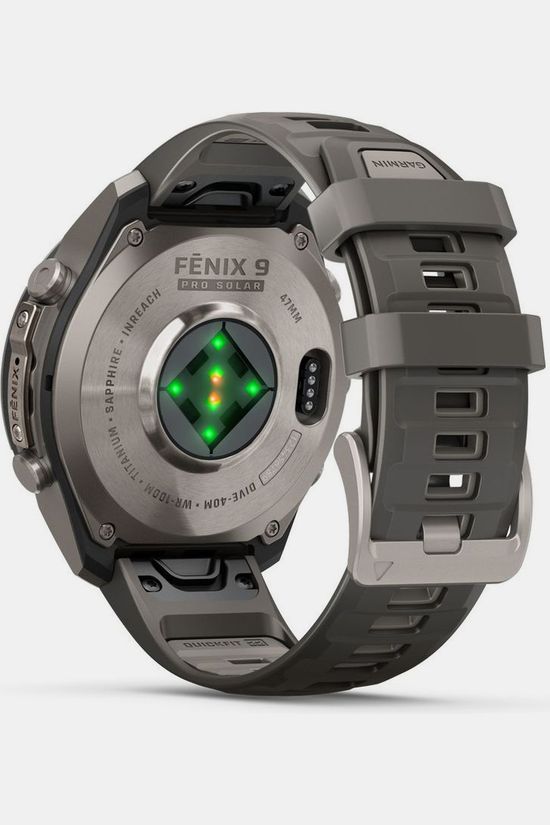 Garmin Montre De Sport Fenix 9 Pro Solar 47 mm Ti Pblgry/Slvrgrybnd