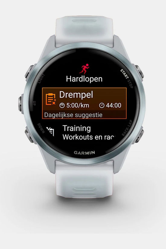 Garmin Sporthorloge Forerunner 570 - 42Mm Whitestone/Cloud Blue