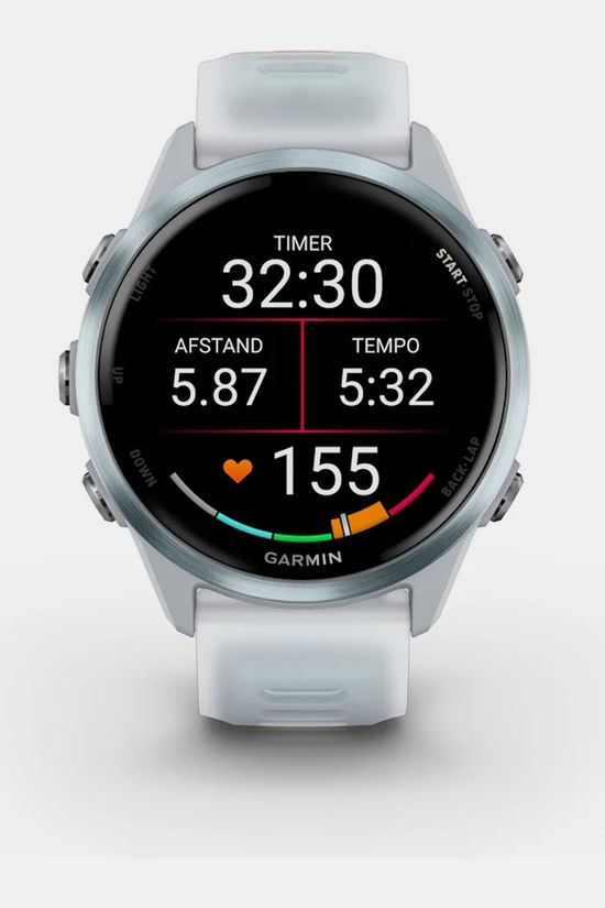 Garmin Sporthorloge Forerunner 570 - 42Mm Whitestone/Cloud Blue
