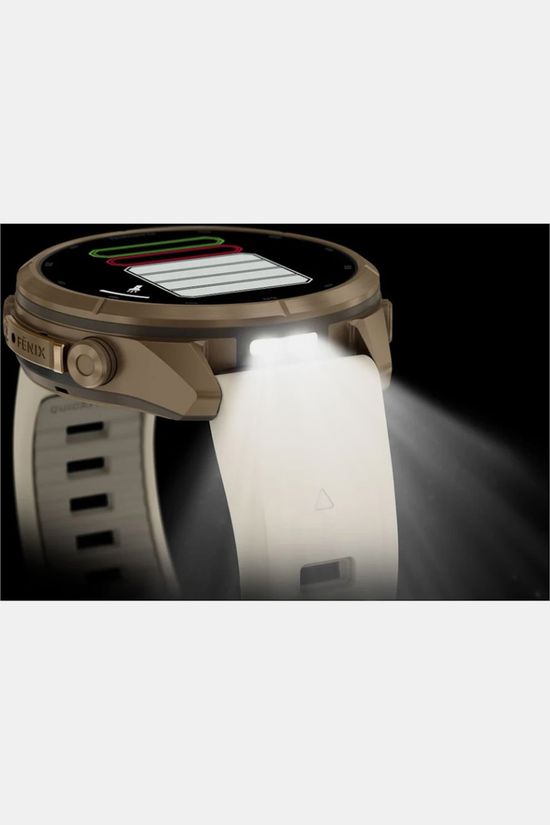 Garmin Montre De Sport Fenix 9 Pro 43Mm Titanium Autumn Gold/Crème/French Gray