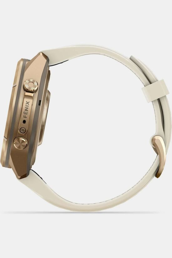 Garmin Montre De Sport Fenix 9 Pro 43Mm Titanium Autumn Gold/Crème/French Gray