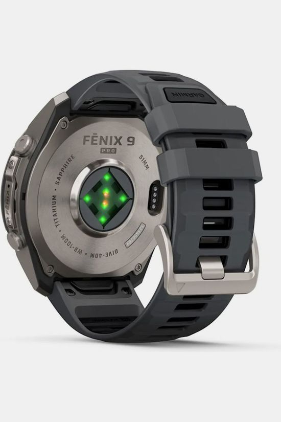 Garmin Montre De Sport Fenix 9 Pro 51Mm Titanium Graphite/Black