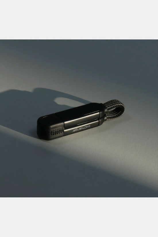 Rolling Square Chargeur Incharge X Keyring Cable Black