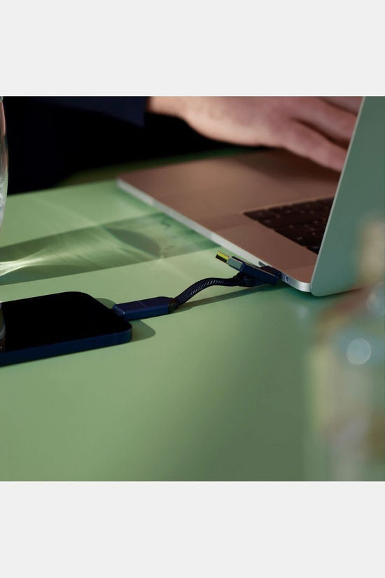 Rolling Square Chargeur Incharge X Keyring Cable Black