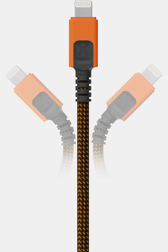 Xtorm Accessoire Chargeur Xtreme Cable Usb To Lightning (1,5M) black/orange