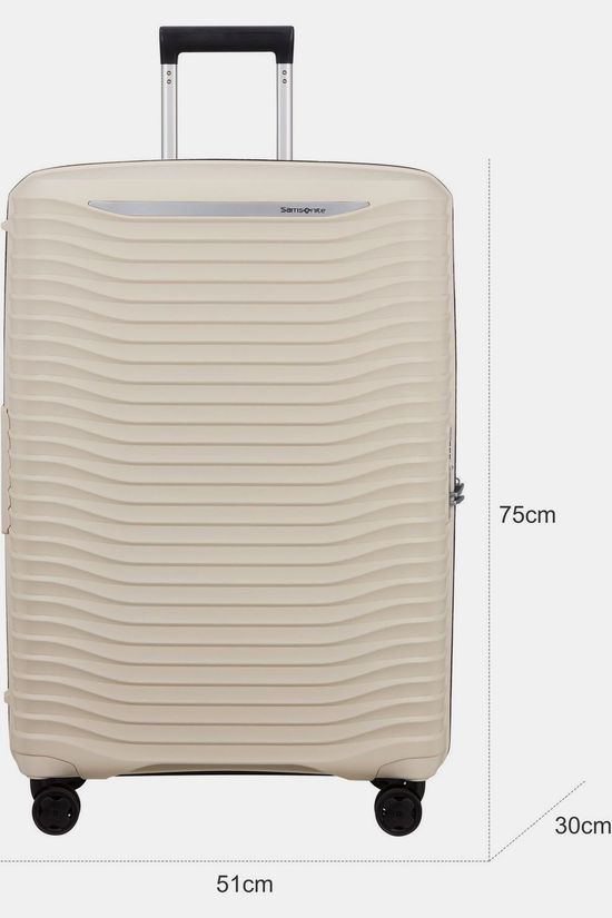 Samsonite Trolley Upscape Spinner 75 Exp Sandstone