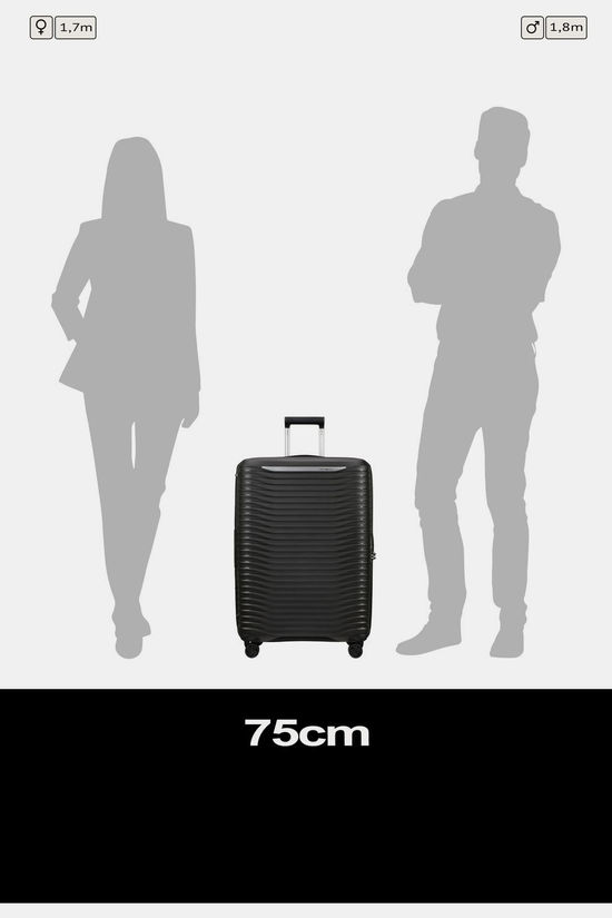 Samsonite Trolley Upscape Spinner 75 Exp Black