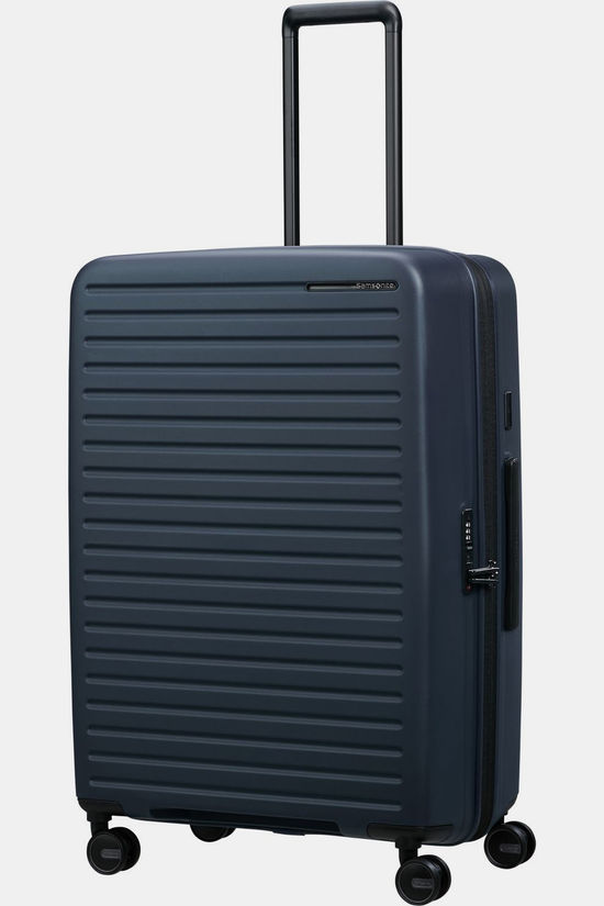 Samsonite Trolley Restackd Spinner 75 Exp dark blue