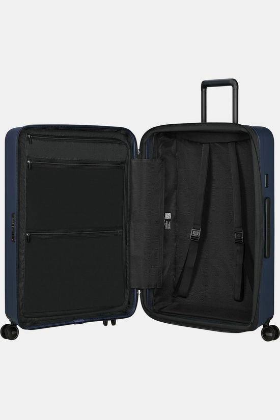 Samsonite Trolley Restackd Spinner 75 Exp dark blue