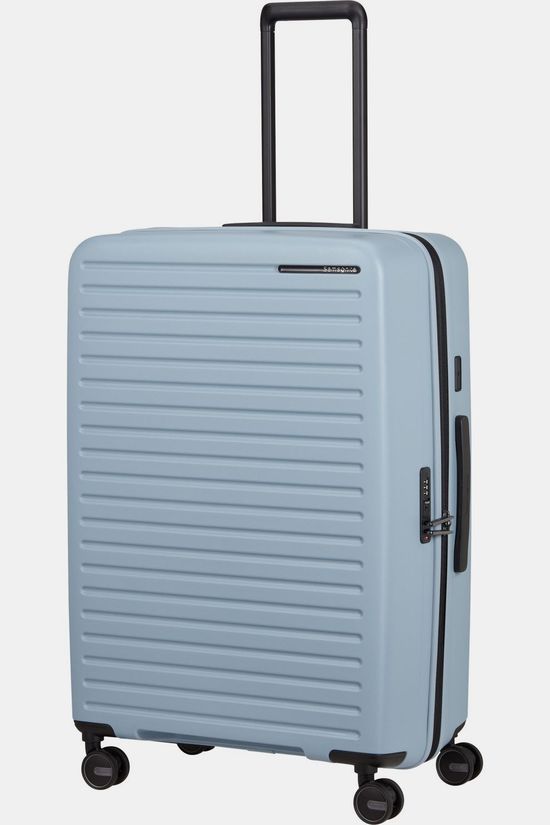 Samsonite Trolley Restackd Spinner 75 Exp Fog Blue